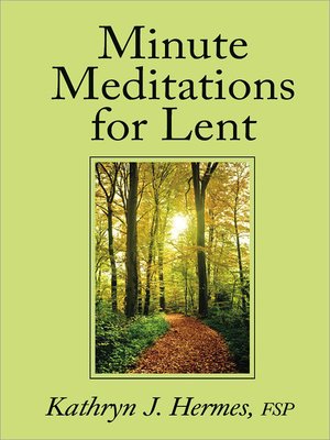 cover image of Minute Meditations for Lent